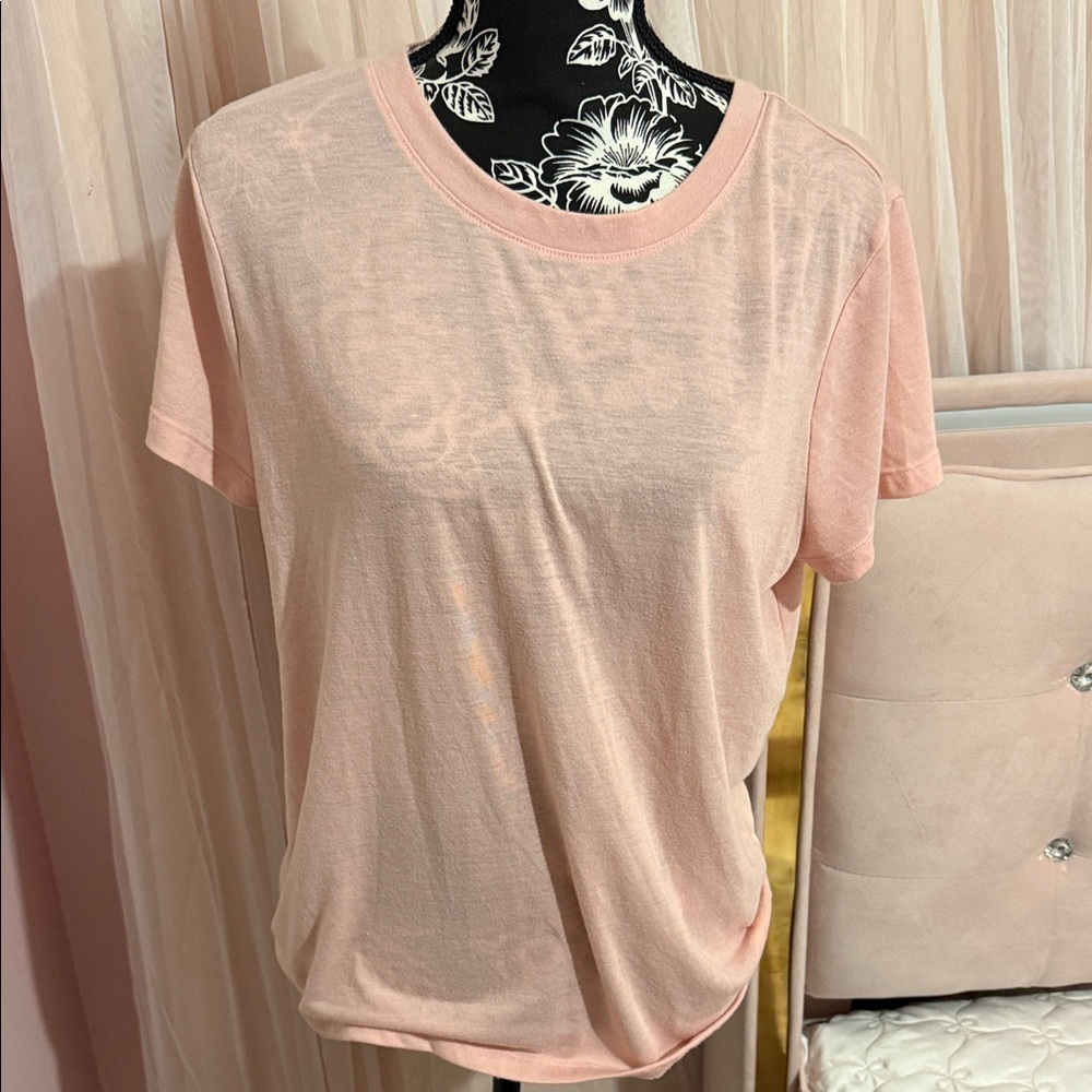 Victoria's Secret Light Pink Short Sleeve Tee